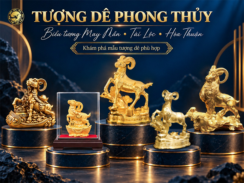 Tượng Dê Phong Thủy: Ý Nghĩa, Hợp Tuổi Nào Và Cách Đặt Chuẩn Để Chiêu Tài thumbnail