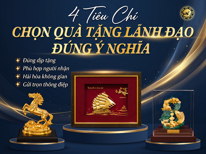 Quà Tặng Lãnh Đạo: Gợi Ý Theo Dịp Và Nhu Cầu Trưng Bày thumbnail