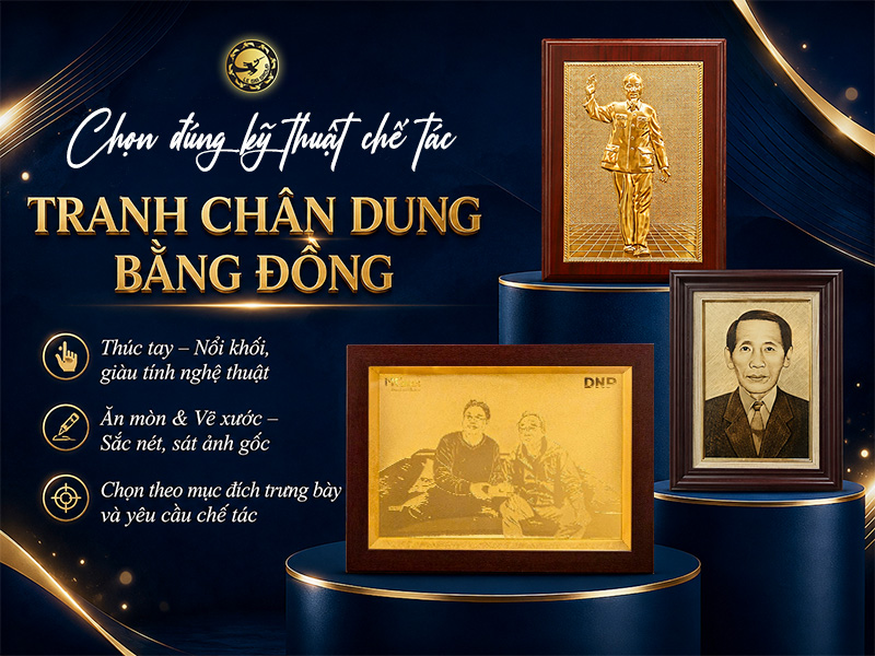 Tranh Chân Dung Bằng Đồng: Đặc Điểm Từng Dòng Và Cách Chọn Theo Không Gian thumbnail