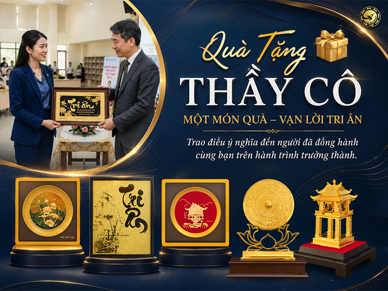 Quà Tặng Thầy Cô Ý Nghĩa – Gợi ý những món quà tri ân tinh tế, lưu giữ giá trị theo thời gian thumbnail