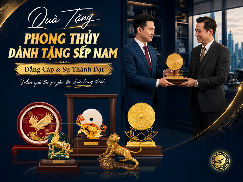 Quà phong thủy tặng sếp nam – Nghệ thuật gửi gắm tấm lòng qua biểu trưng của sự thành đạt thumbnail